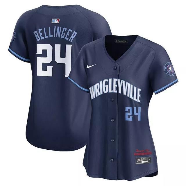 Womens Nike Cody Bellinger Chicago Cubs City Connect Limited Player Jersey Blue Product Image