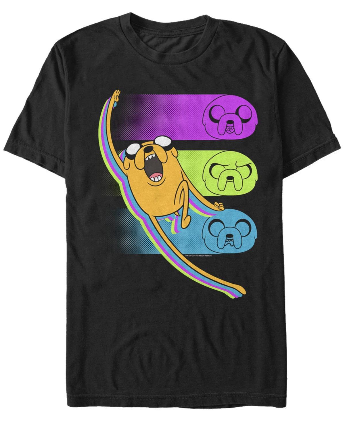 Fifth Sun Mens Adventure Time Jake Emotions Short Sleeve T- shirt Product Image