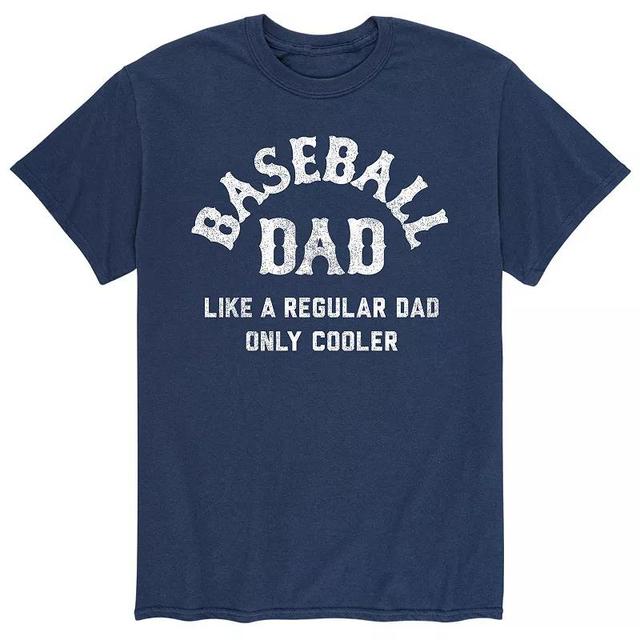 Mens Baseball Dad Like A Regular Dad Tee Product Image