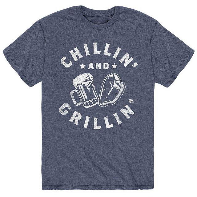 Mens Chillin And Grillin tee Product Image