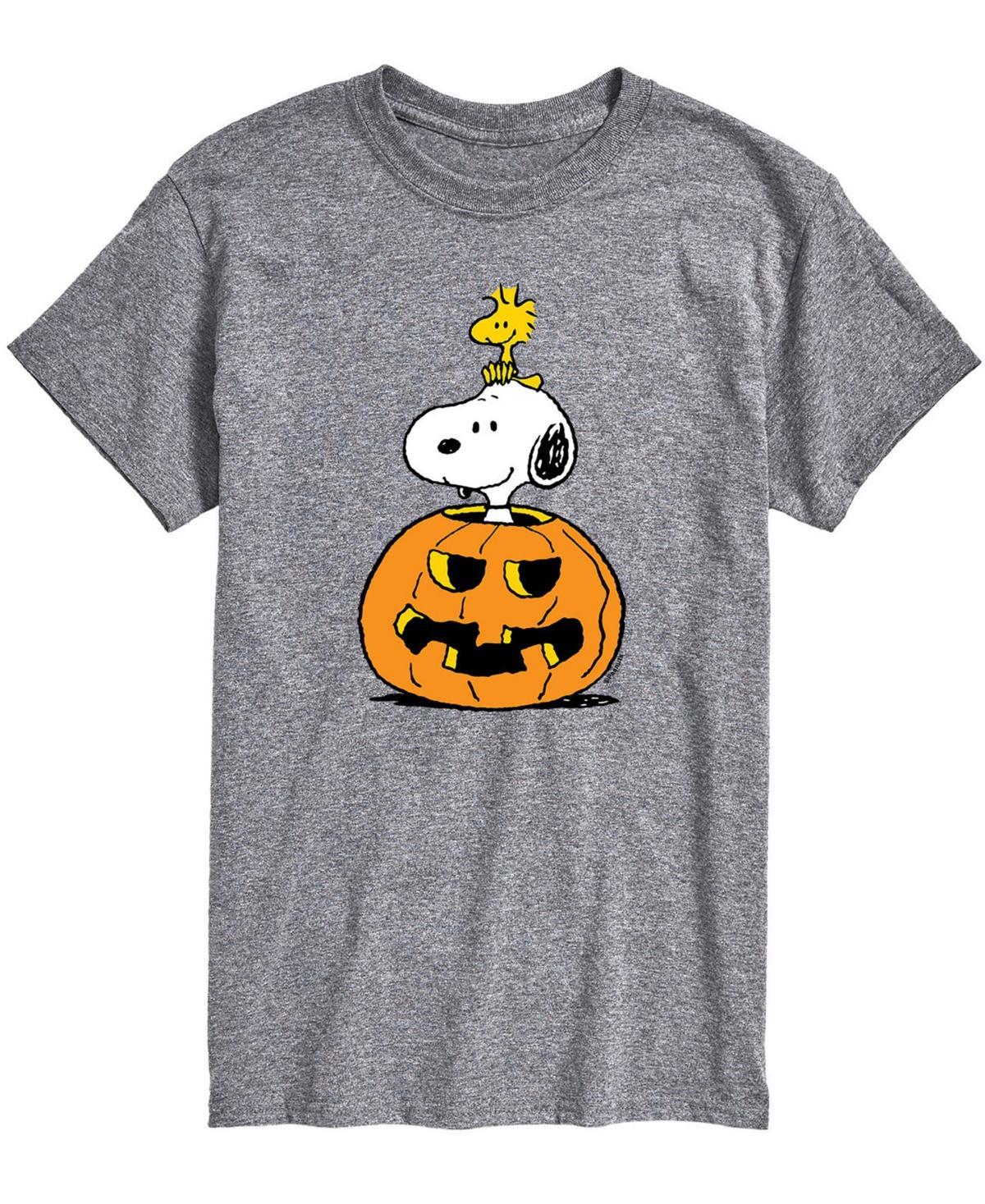 Big & Tall Peanuts Snoopy Pumpkin Tee, Mens Product Image