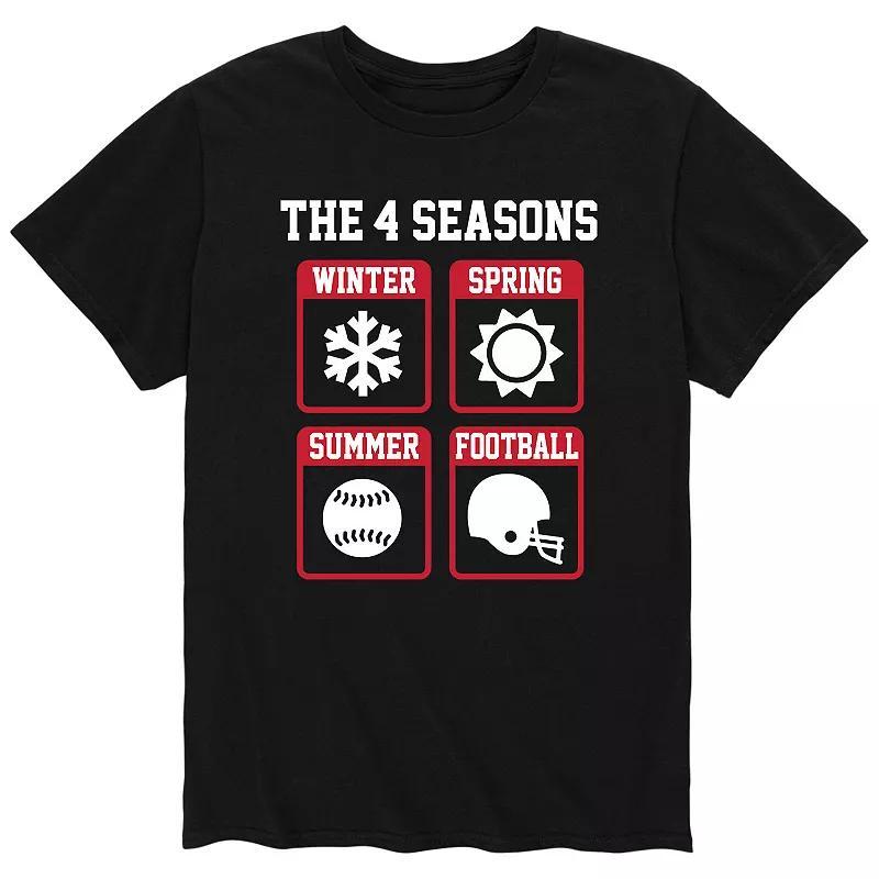 Mens Football Season Tee Product Image