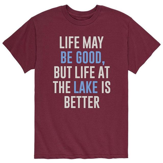 Mens Life Better Lake Tee Product Image