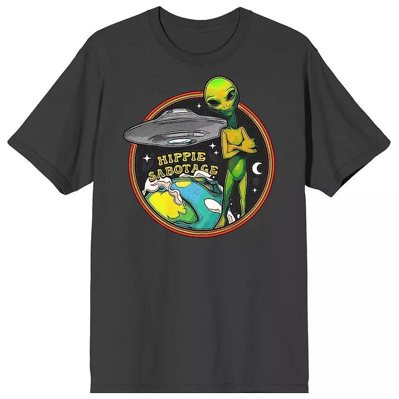 Mens Hippie Sabotage Alien Short Sleeve Graphic Tee Product Image