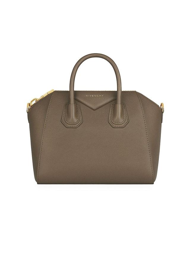 Givenchy Small Antigona Leather Satchel Product Image