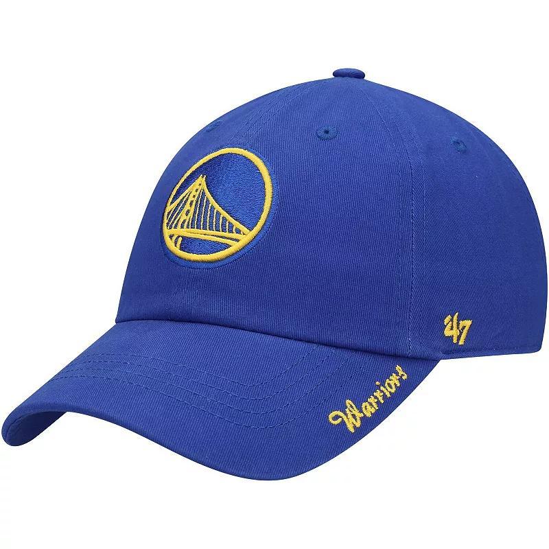 Womens 47 Royal Golden State Warriors Miata Clean Up Logo Adjustable Hat Product Image