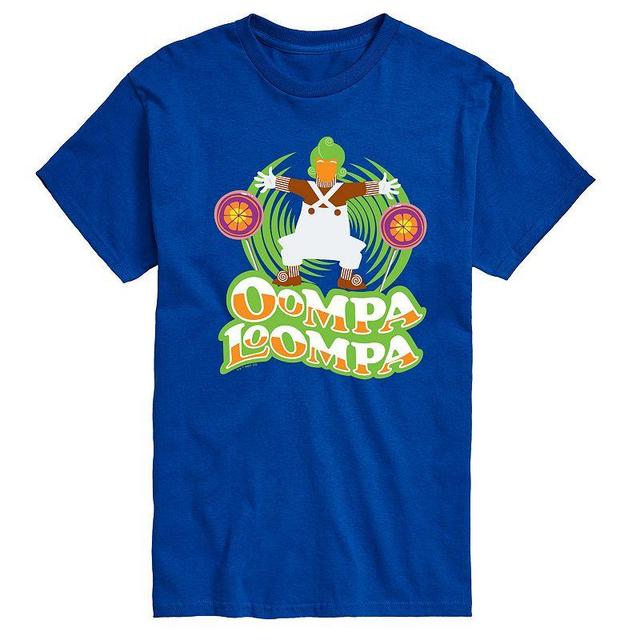 Mens Willy Wonka Oompa Loompa Graphic Tee Product Image