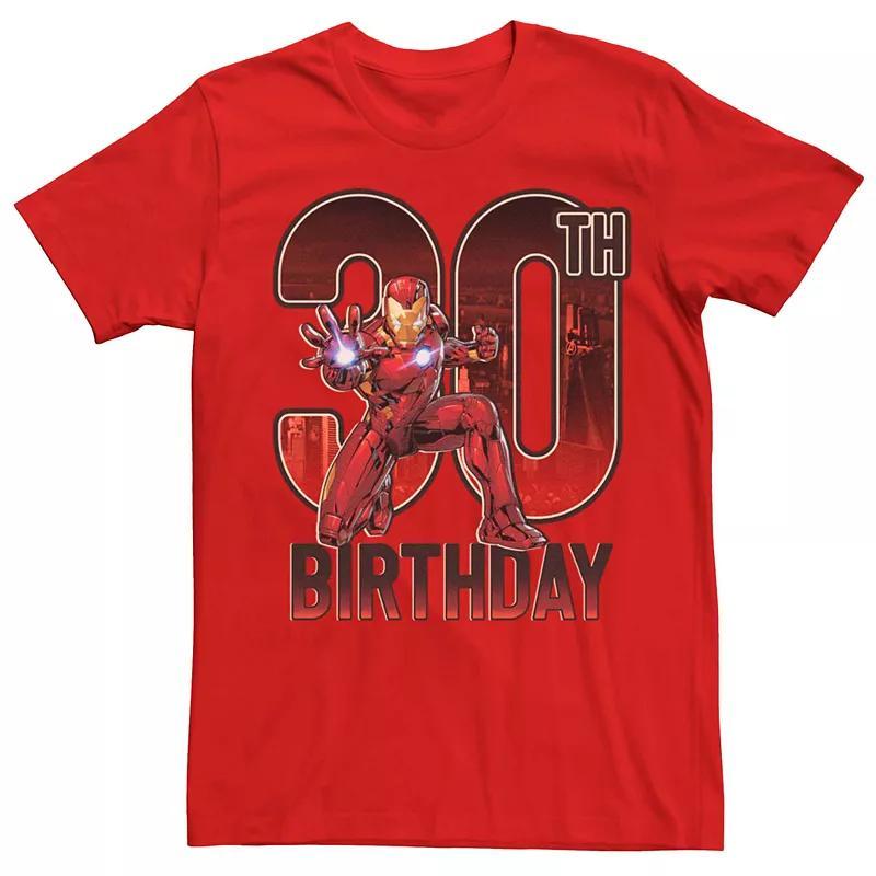 Mens Marvel Iron Man 30th Birthday Tee Product Image