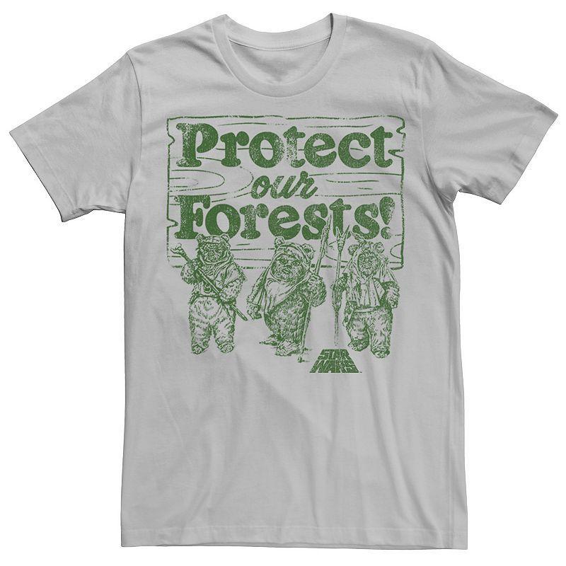 Mens Star Wars Ewoks Protect Our Forests Camp Tee Product Image