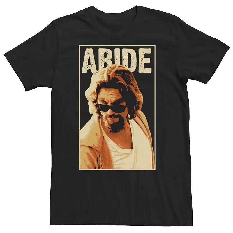 Mens The Big Lebowski Abide Poster Tee Product Image