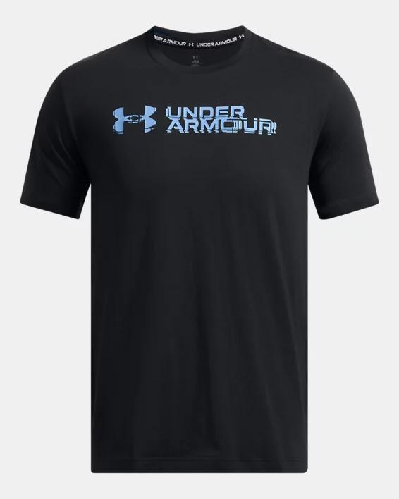 Men's UA Sliced Wordmark Short Sleeve Product Image