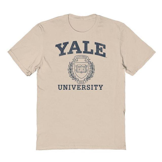 Mens Big Yale Graphic Tee Brown Product Image