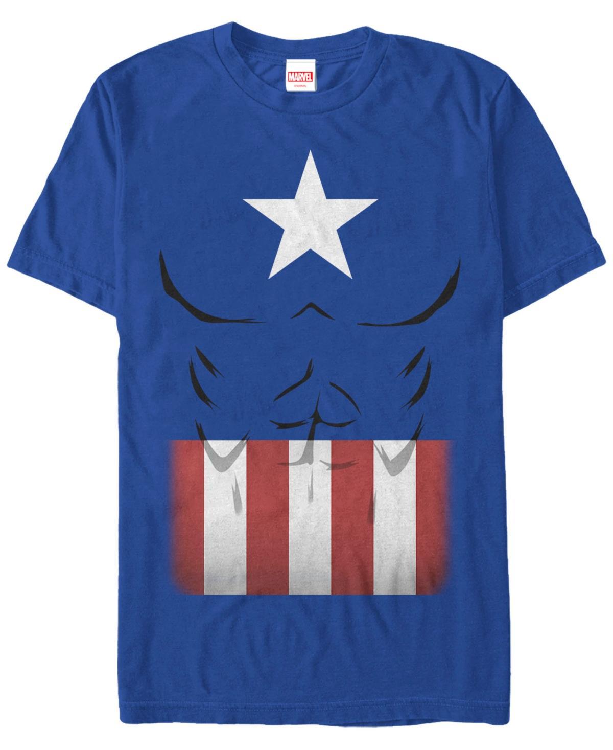 Marvel Mens Captain America Suit Costume Short Sleeve T-Shirt Product Image