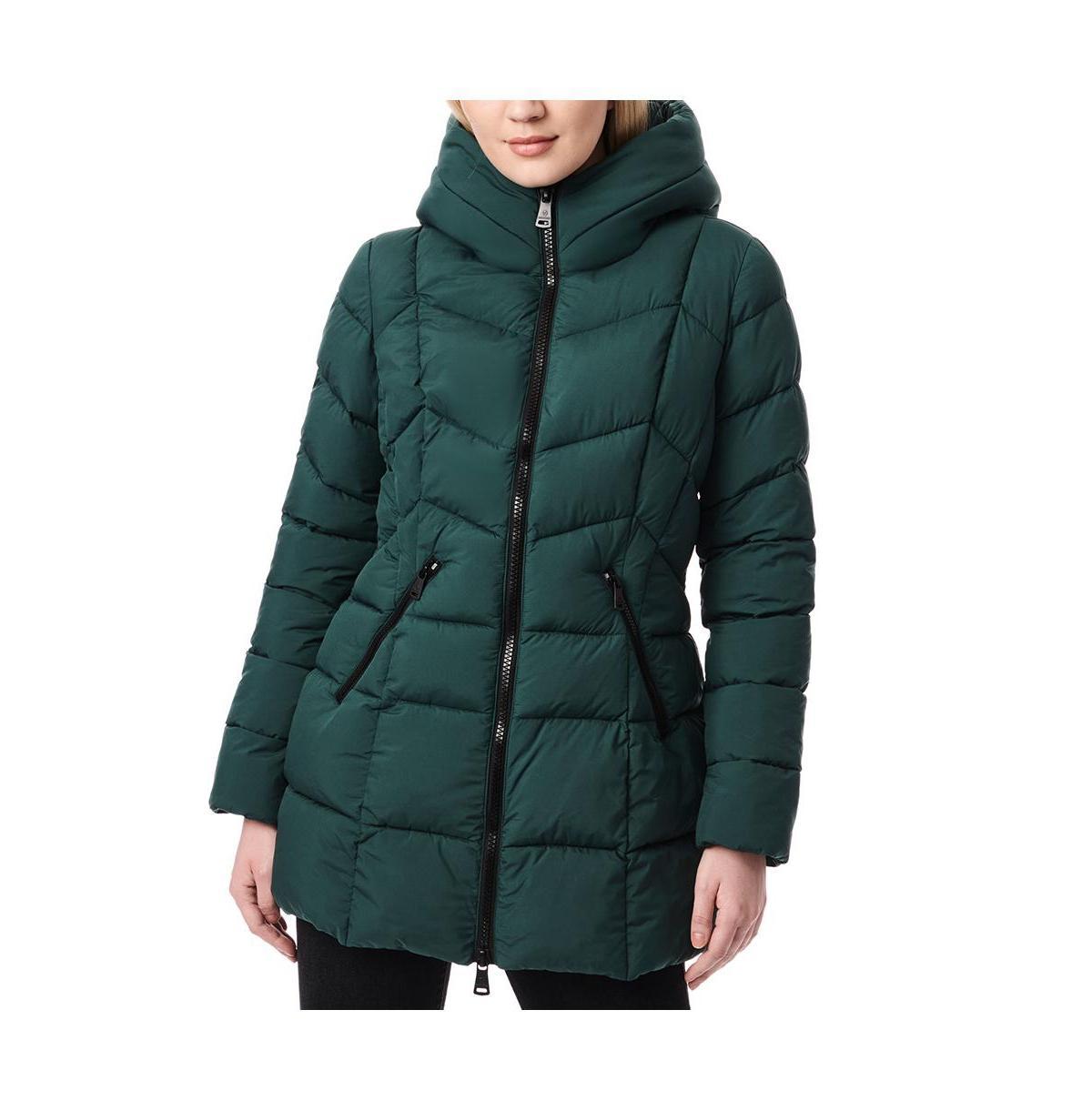 Bernardo Hooded Water Resistant Puffer Jacket Product Image