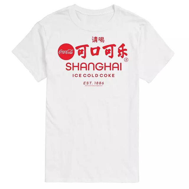 Mens Coca-Cola Shanghai Est 1886 Graphic Tee Ivory Product Image