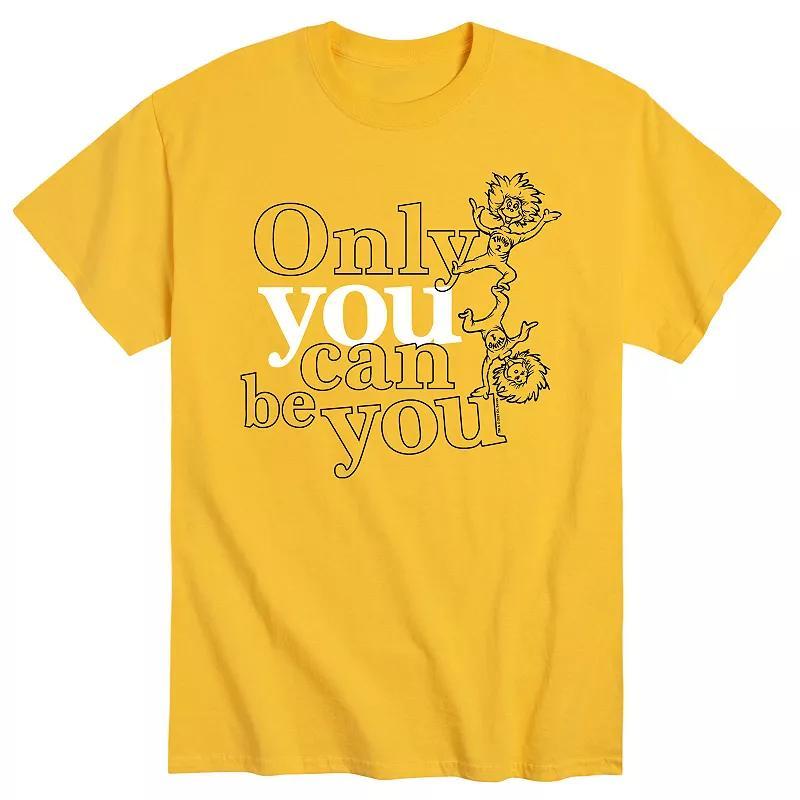 Mens Dr. Seuss Only You Can Be You Tee Product Image