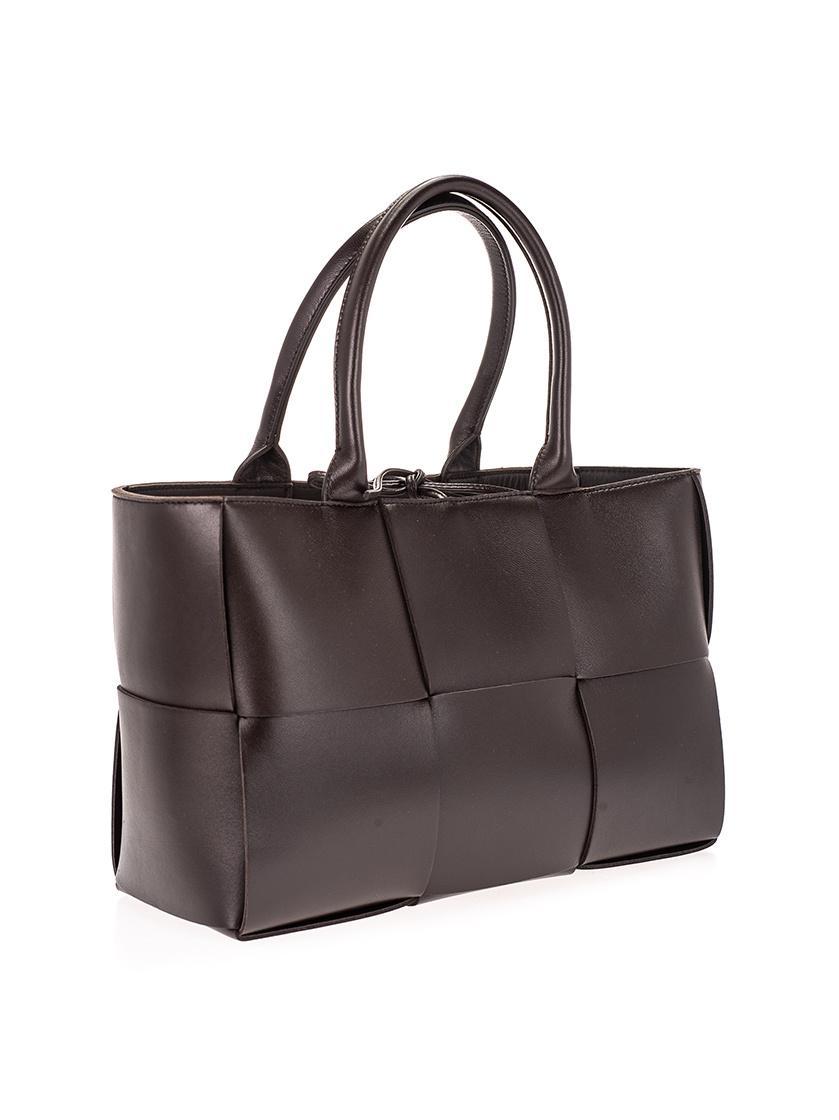 BOTTEGA VENETA Small Arco Tote Bag In Brown Product Image