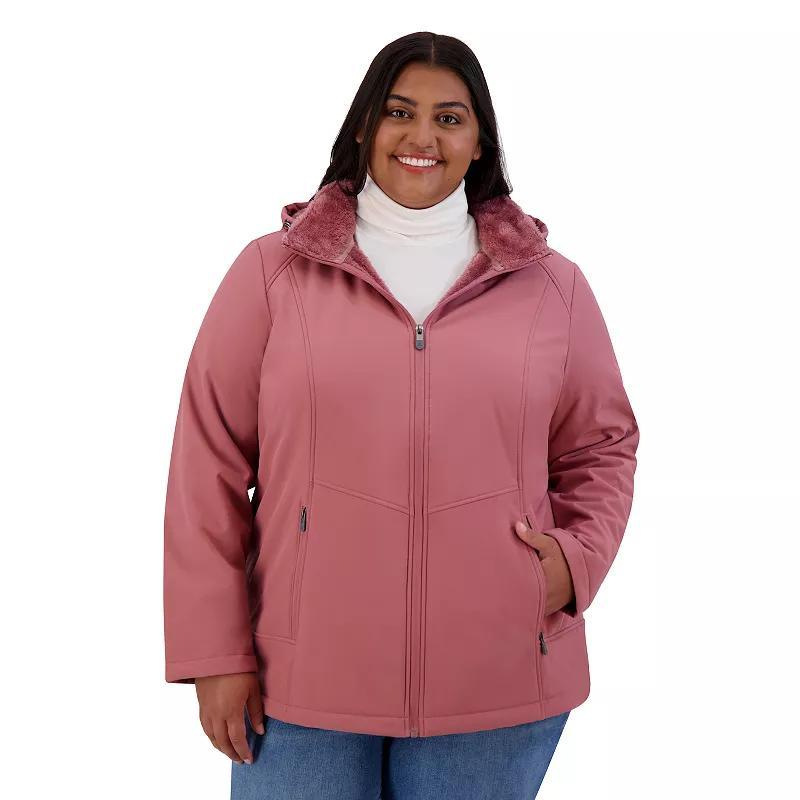 Plus Size ZeroXposur Lillian Soft Shell Jacket, Womens Product Image