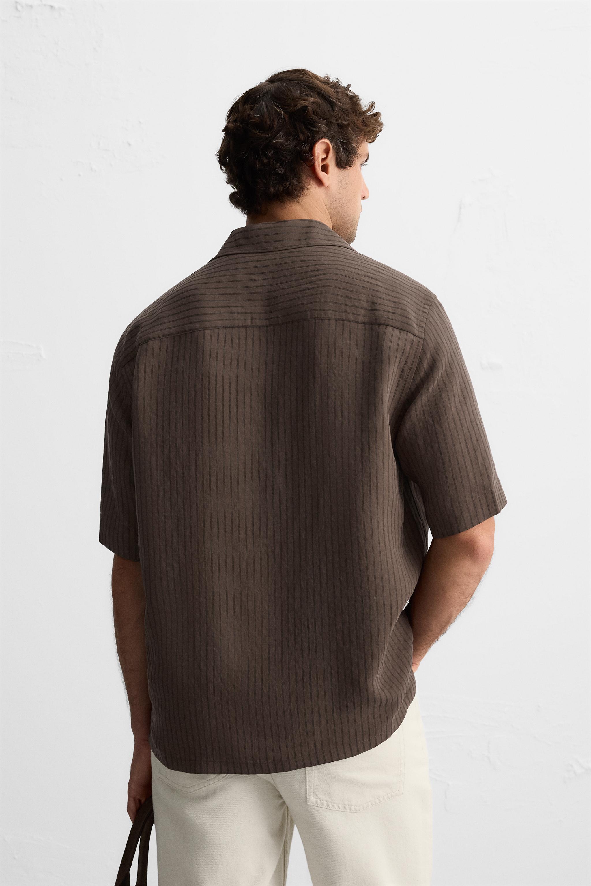 STRIPED JACQUARD SHIRT Product Image