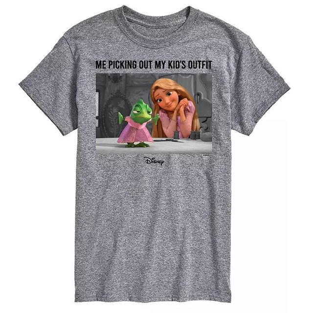 Disney Princess Big & Tall Picking Out Kids Outfit Graphic Tee, Mens Product Image