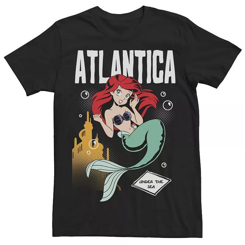 Disneys The Little Mermaid Mens Alantica Anime Ariel Tee Product Image