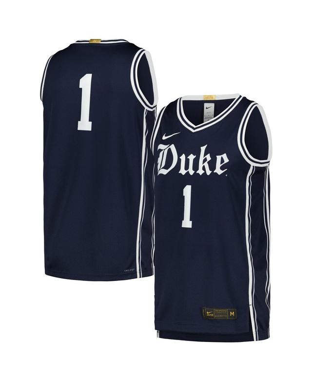 Mens Nike #1 Duke Blue Devils Limited Authentic Jersey Product Image