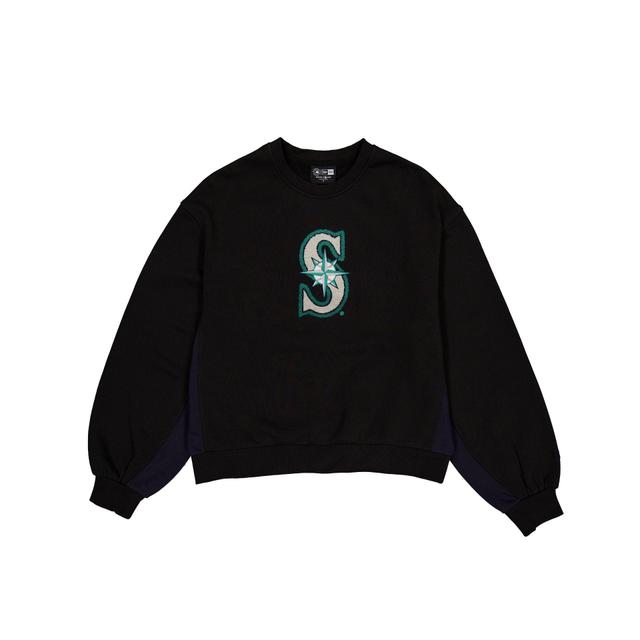 Seattle Mariners Sport Night Women's Crewneck Female Product Image