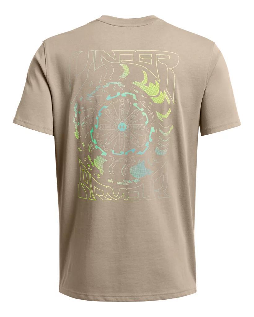 Men's UA Heavyweight Dusk Dawn Swirl Short Sleeve Product Image