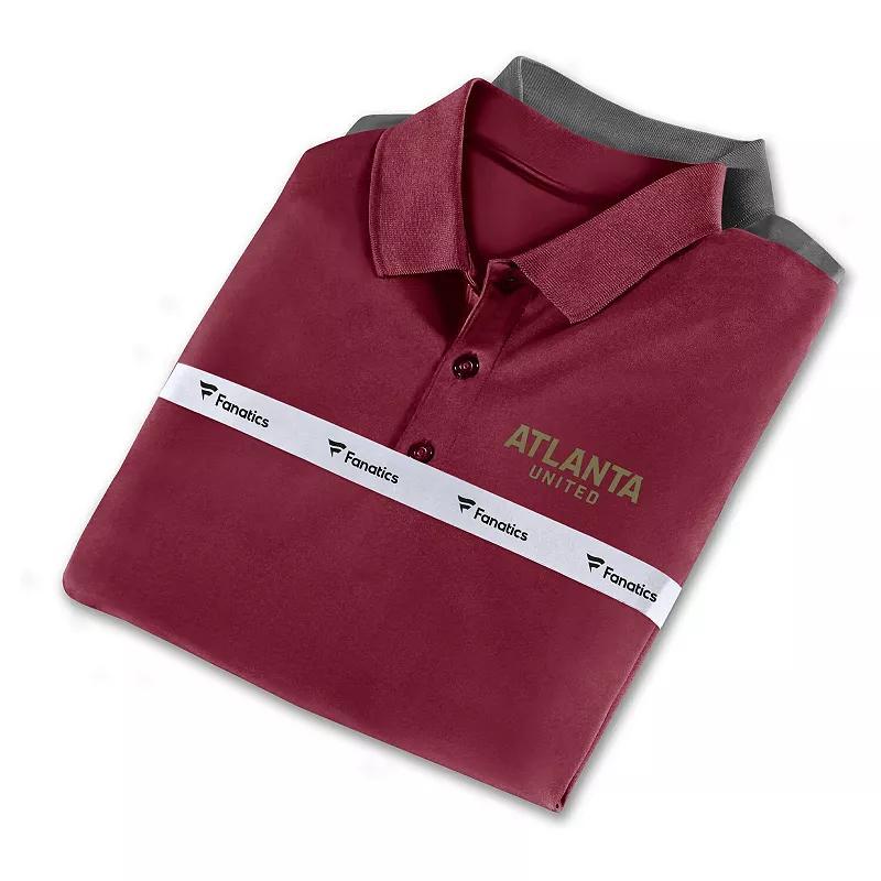 Mens Fanatics Branded Red/Gray Atlanta United FC Iconic Polo Combo Set Product Image