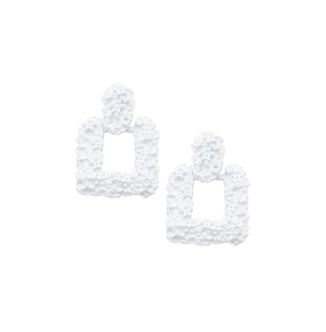 Sohi Womens Corroded Drop Earrings Product Image