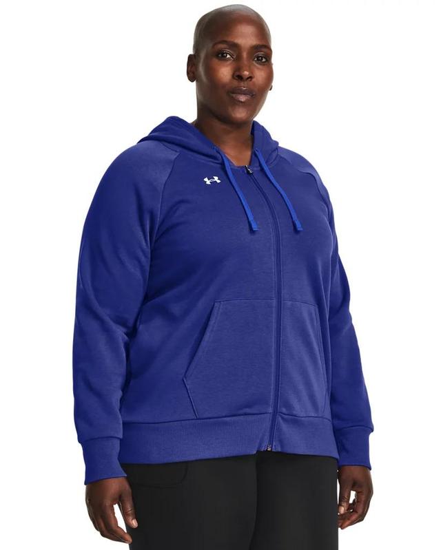 Women's UA Rival Fleece Full-Zip Hoodie Product Image