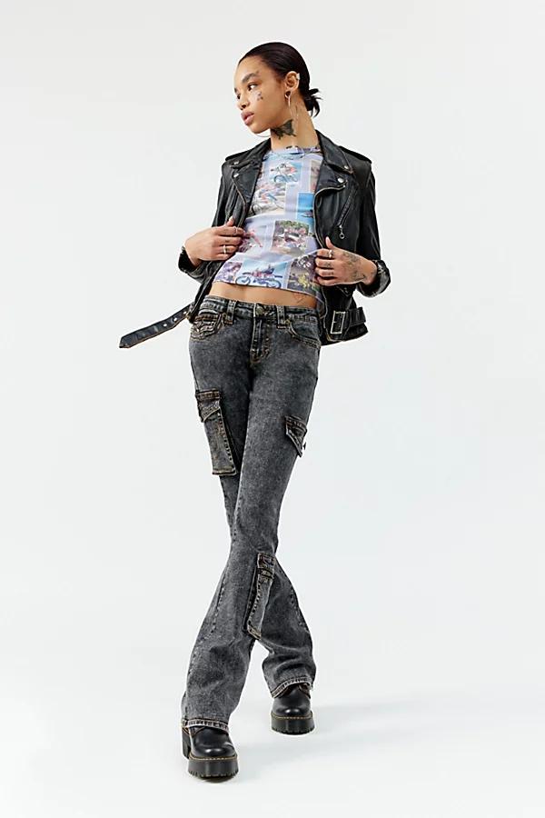 True Religion Becca Big T Bootcut Cargo Jean Womens at Urban Outfitters Product Image