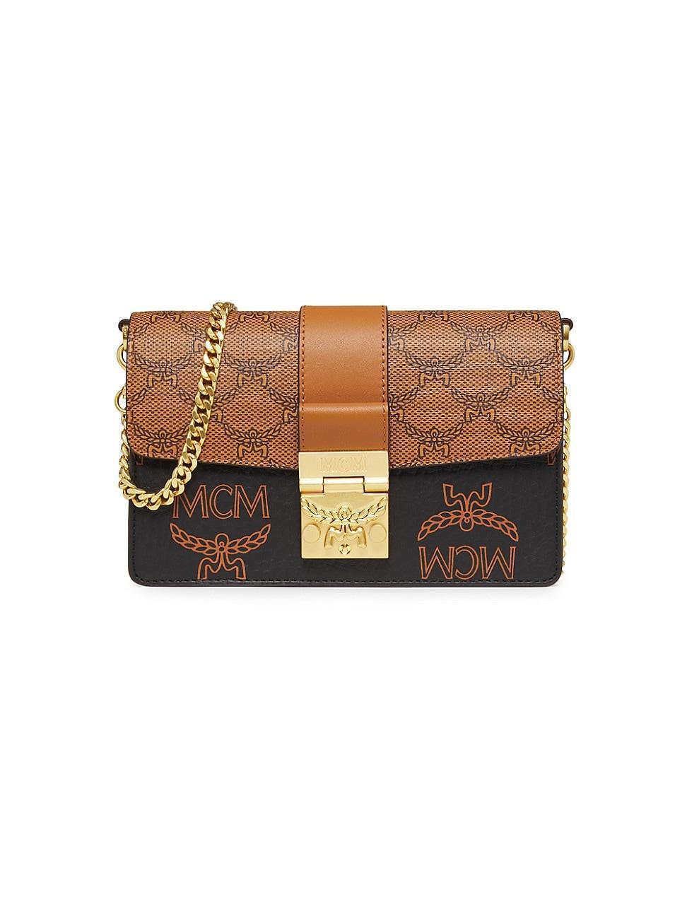 Womens Mini Tracy Monogram Canvas Crossbody Bag Product Image