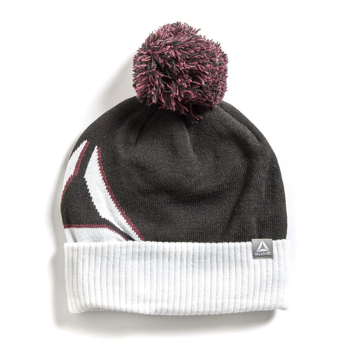 Reebok Women's Logo Intarsia Pom Beanie Female Product Image