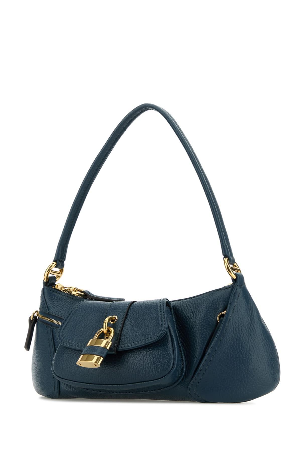 CHLOÉ The 99 Shoulder Bag In Tapestryblue Product Image