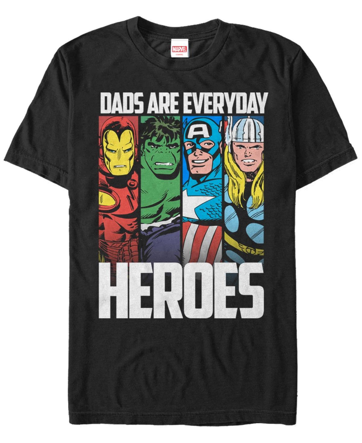 Mens Avengers Dads Are Everyday Heroes Tee Product Image