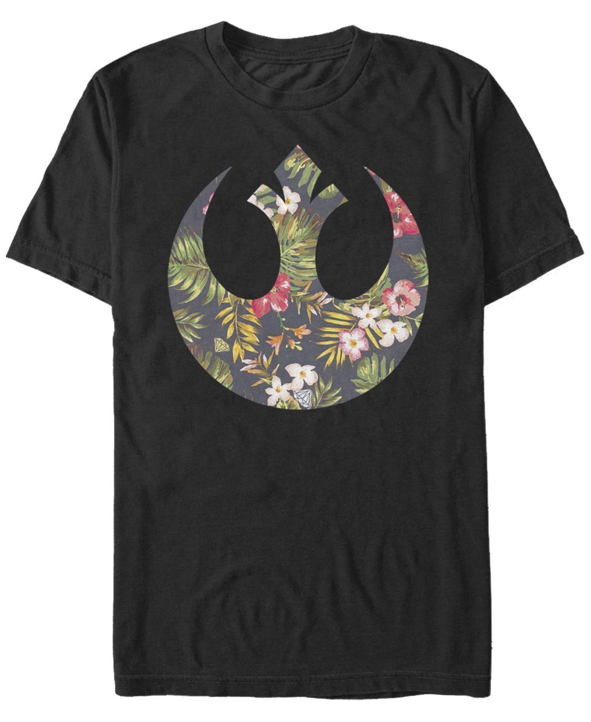 Mens Star Wars Rebel Alliance Floral Print Tee Product Image