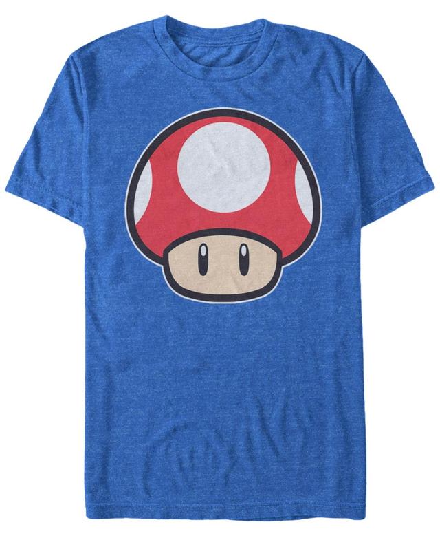 Nintendo Mens Super Mario Mushroom Short Sleeve T-Shirt Product Image