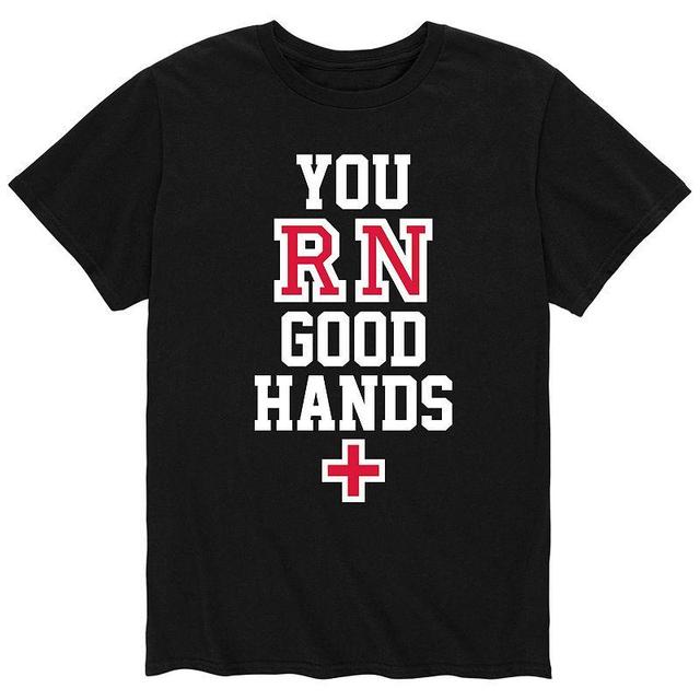 Mens You Rn Good Hands Tee Product Image