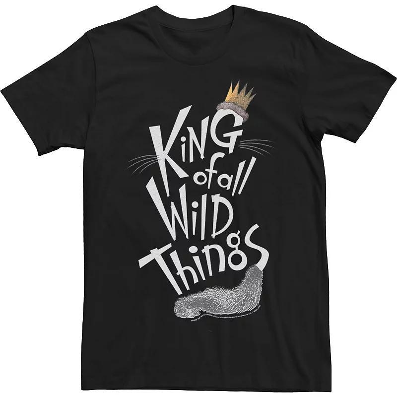 Mens Where The Wild Things Are King Of All Wild Things Poster Tee Product Image