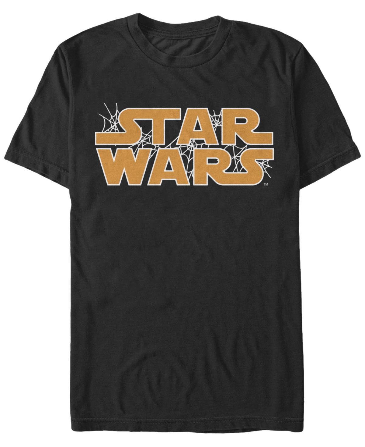 Mens Star Wars Halloween Web Logo Graphic Tee Product Image