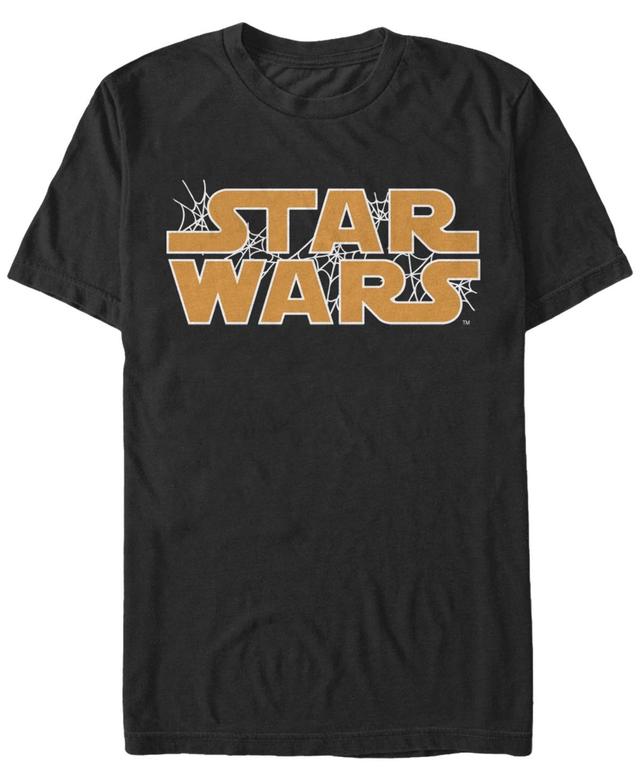 Mens Star Wars Halloween Web Logo Graphic Tee Product Image