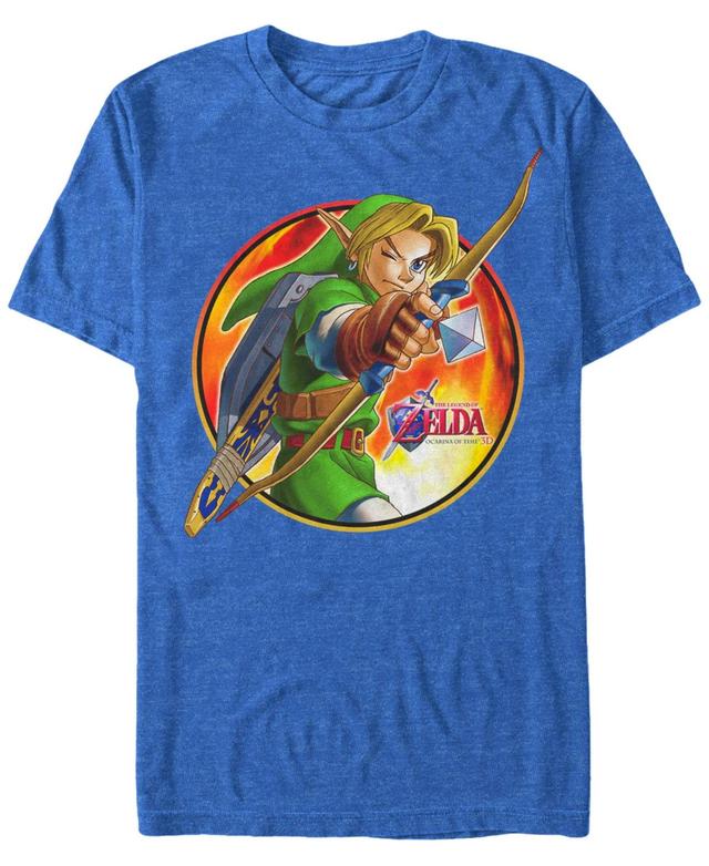 Nintendo Mens Legend of Zelda Archer Link Short Sleeve T-Shirt Product Image