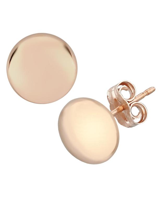 Saks Fifth Avenue Made in Italy Saks Fifth Avenue Women's 14K Rose Gold Ball Stud Earrings  - female - Size: one-size Product Image