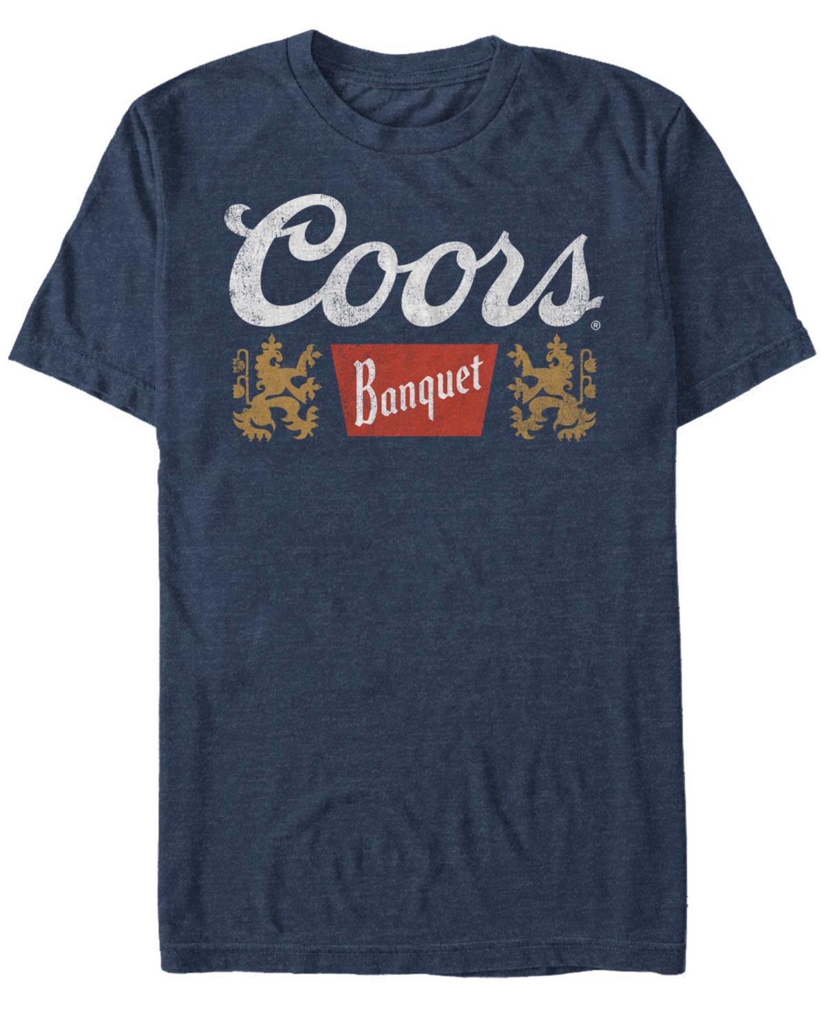 Mens Coors Banquet Graphic Tee Blue Product Image