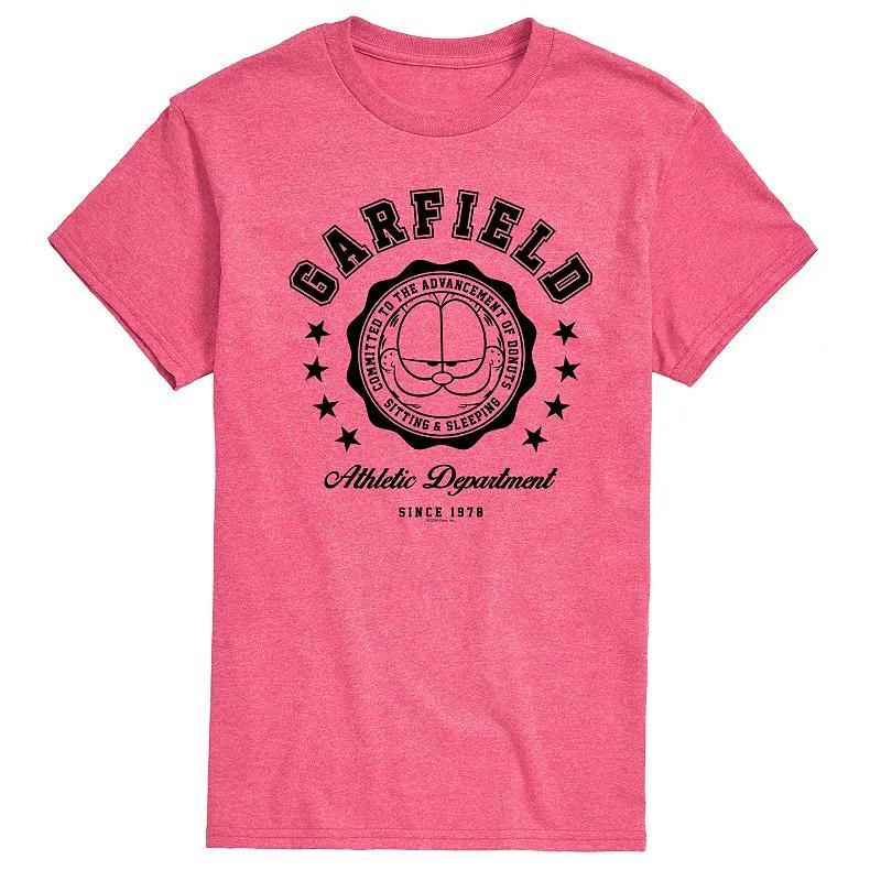 Mens Garfield Varsity Seal Graphic Tee Product Image