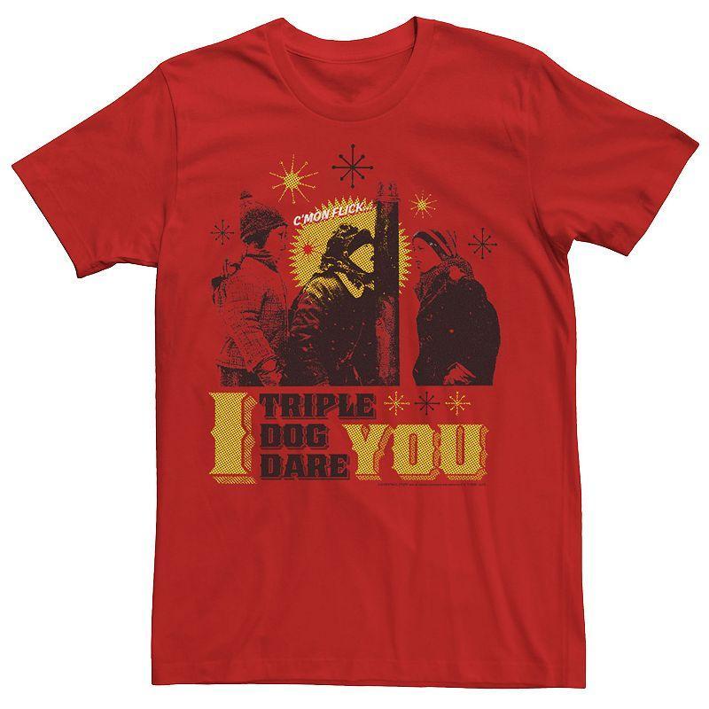 Mens Christmas Story Triple Dog Tee Product Image