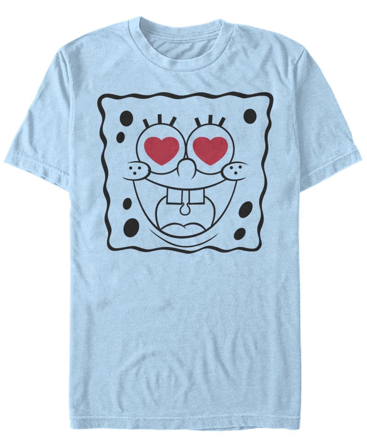 Mens Nickelodeon SpongeBob SquarePants Heart Eyes Graphic Tee Product Image