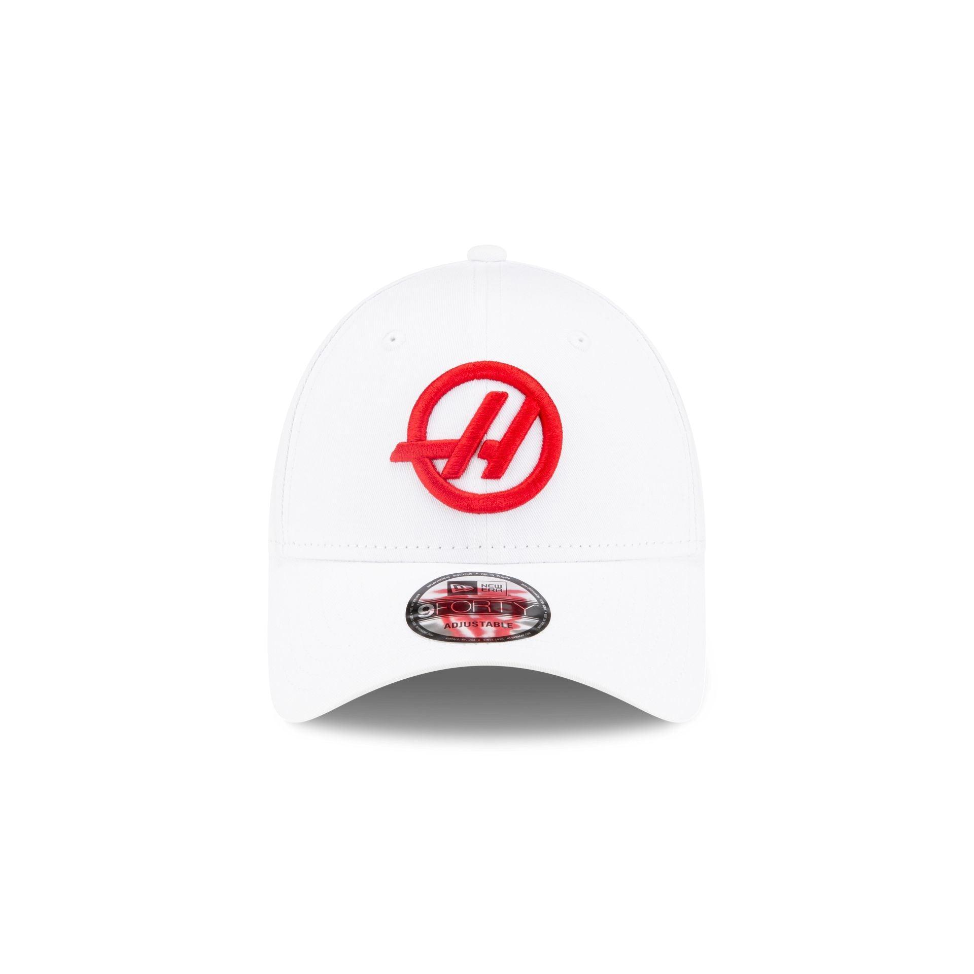 Haas F1 Team White 9FORTY Snapback Hat Male Product Image