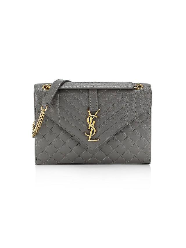 Womens Envelope Medium Chain Bag in Mix Matelass Product Image